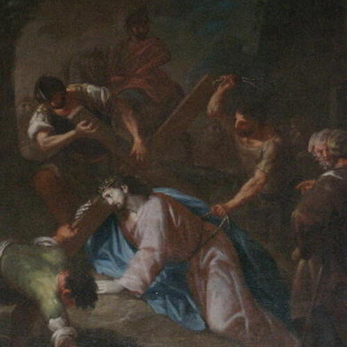 Jesus fällt das 1. Mal