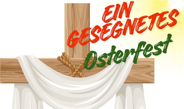 Plakat Osterwünsche 2026 - 2