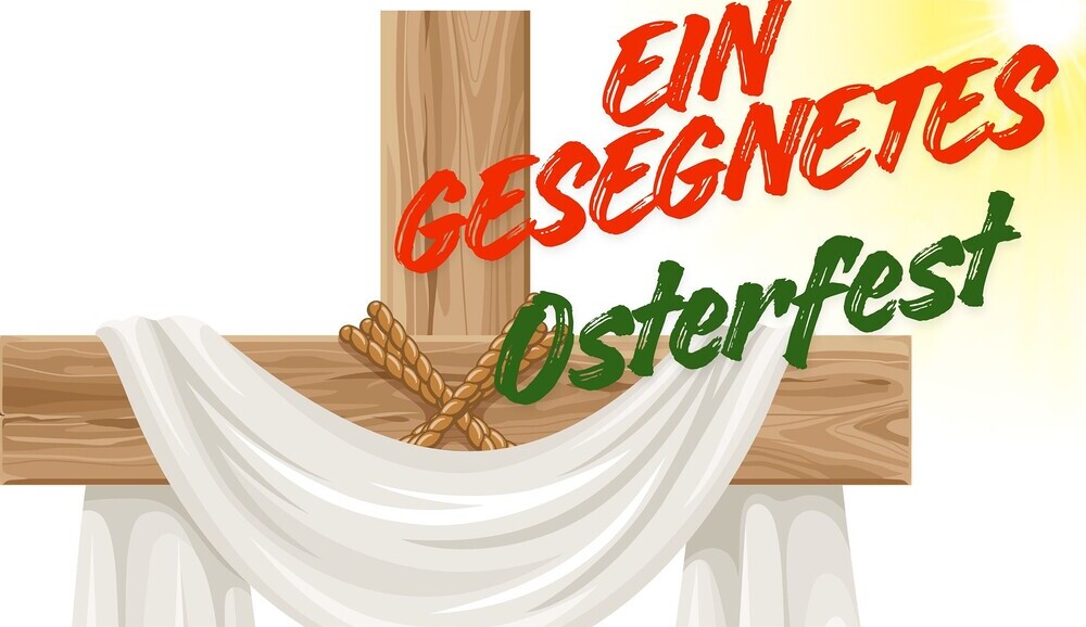 Plakat Osterwünsche 2026 - 2